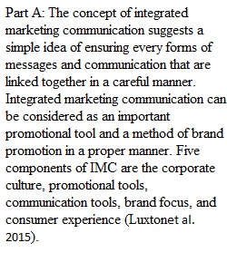 Integrated Marketing Communications